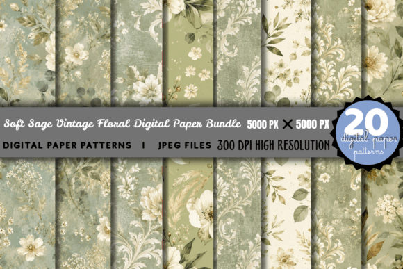 Download Strawberry Cottage Digital Paper Bundle - Cottage digital paper Collection
