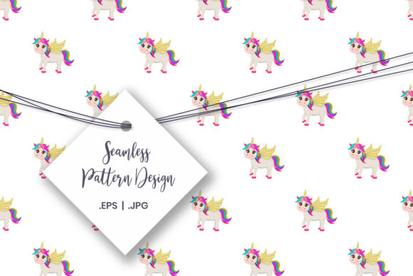 Download Unicorn Digital Paper Graphic - Unicorn digital paper Collection