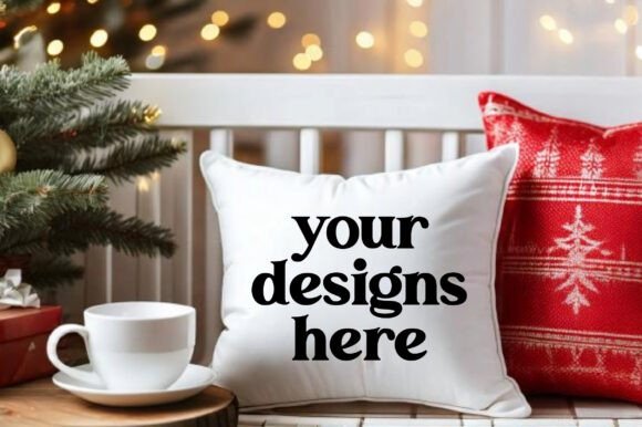 Download Christmas Pillow Mockup Vol- 3 - Premium Resources